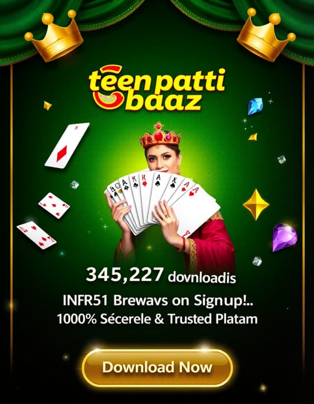 Teen Patti Baaz Banner